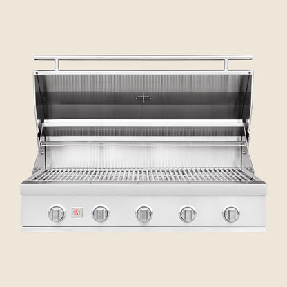 Summerset Sizzler 40" Built-In Gas Grill - SZR40 - Lid Opened