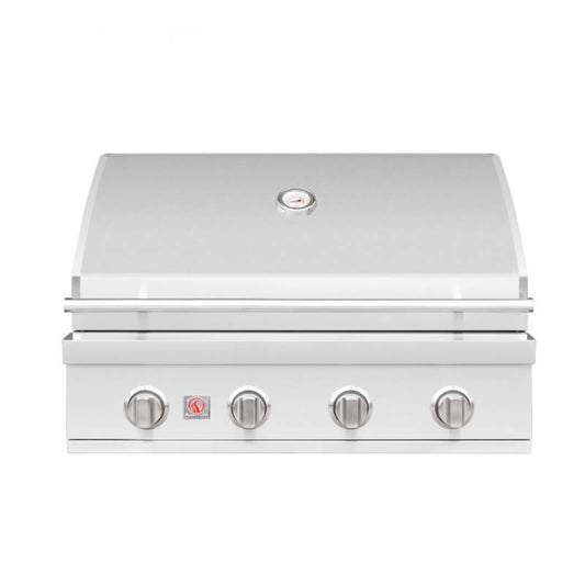 Summerset Sizzler 32 Inch 4 Burner Built-In Gas Grill - SZR32 - Lid Closed