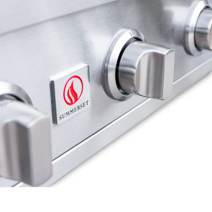 Summerset Sizzler 25-Inch 3-Burner Built-In Gas Grill - SZR25 - Gas Knobs