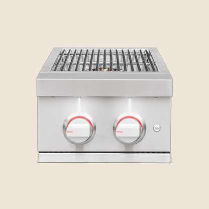 Summerset Pro Double Side Burner - SB2PRO - Front View