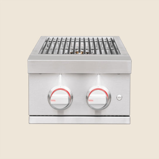 Summerset Pro Double Side Burner - SB2PRO - Front View