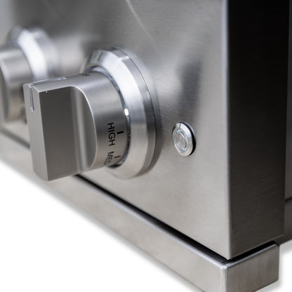 Summerset Pro Double Side Burner - SB2PRO - Knobs Close Up