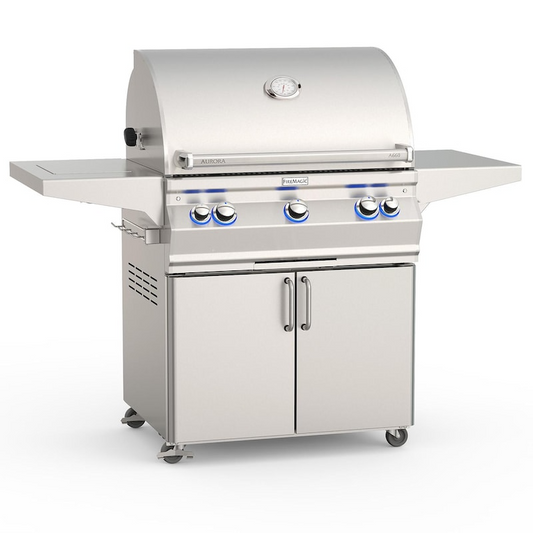 Fire Magic A660S-7EAP-61 30-Inch Propane Grill w/ Analog Thermometer - White Background