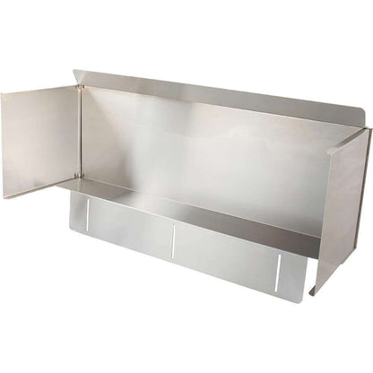 Blaze BLZ-PROWG-44 Wind Guard For Professional LUX 4-Burner Gas Grills - Right Side Angled View