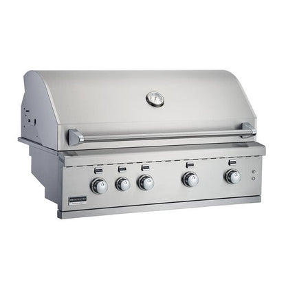 Broilmaster 40-Inch 5-Burner Premium Grill in Stainless Steel - BSB405