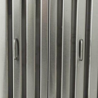 Blaze BLZ-36-VHOOD 36-Inch Stainless Steel 1000 CFM Outdoor Vent Hood - Baffle Detail