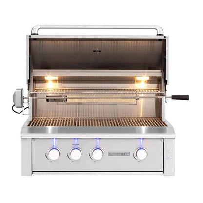 Summerset ALT36T- 36 Inch Built In Grill - Open