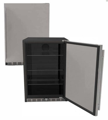 Summerset 24" 5.1c Outdoor Rated Fridge - RFR-24S-A