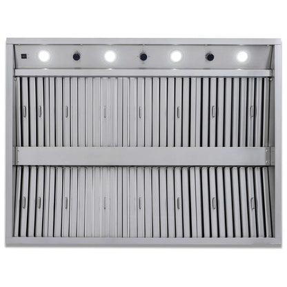 Blaze BLZ-48-VHOOD 48-Inch Stainless Steel Vent Hood - 2000 CFM - Vent - Detail