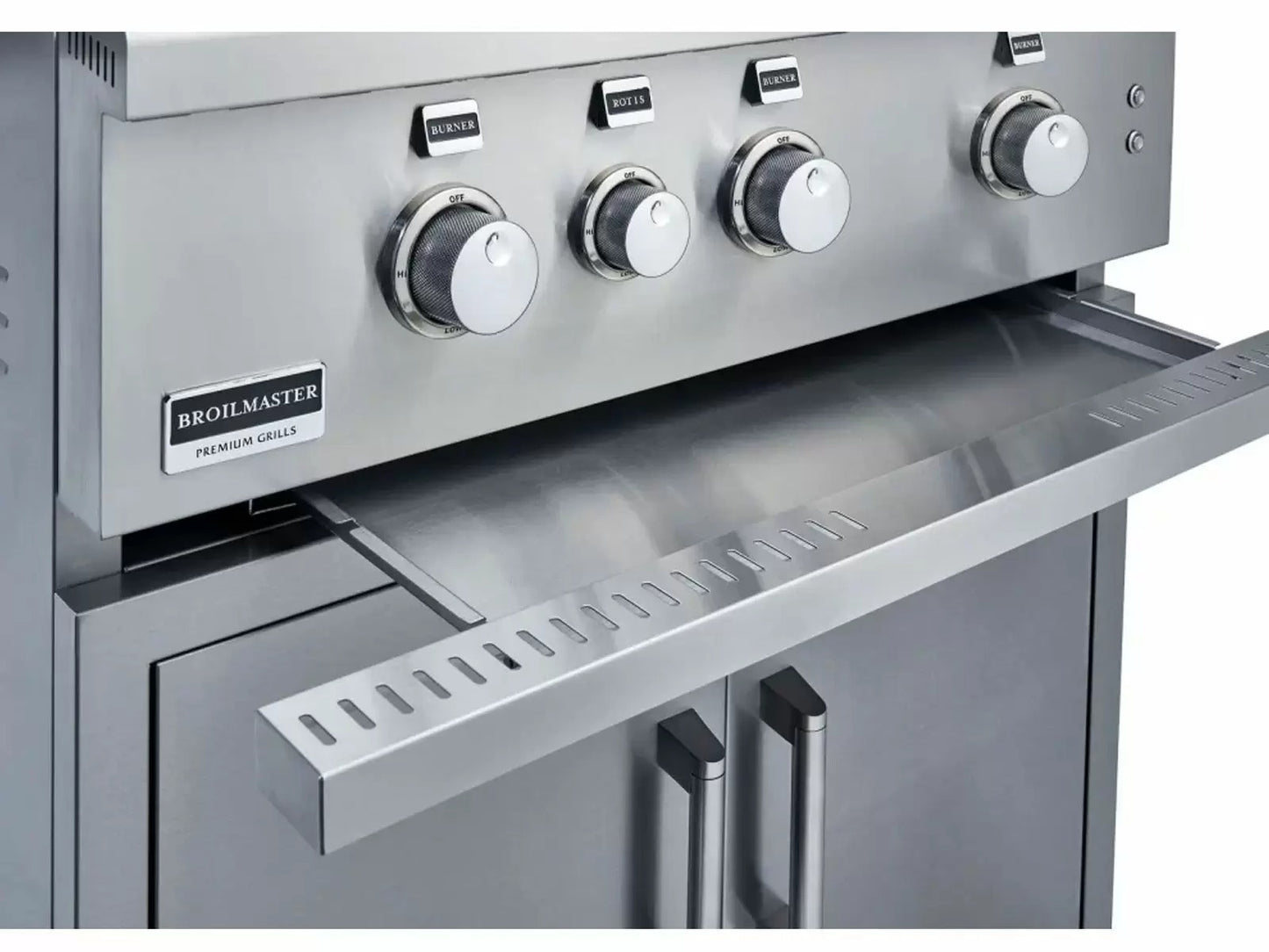 Broilmaster 42-Inch Stainless Steel Built-In Gas Grill - BSG424N - Controllers