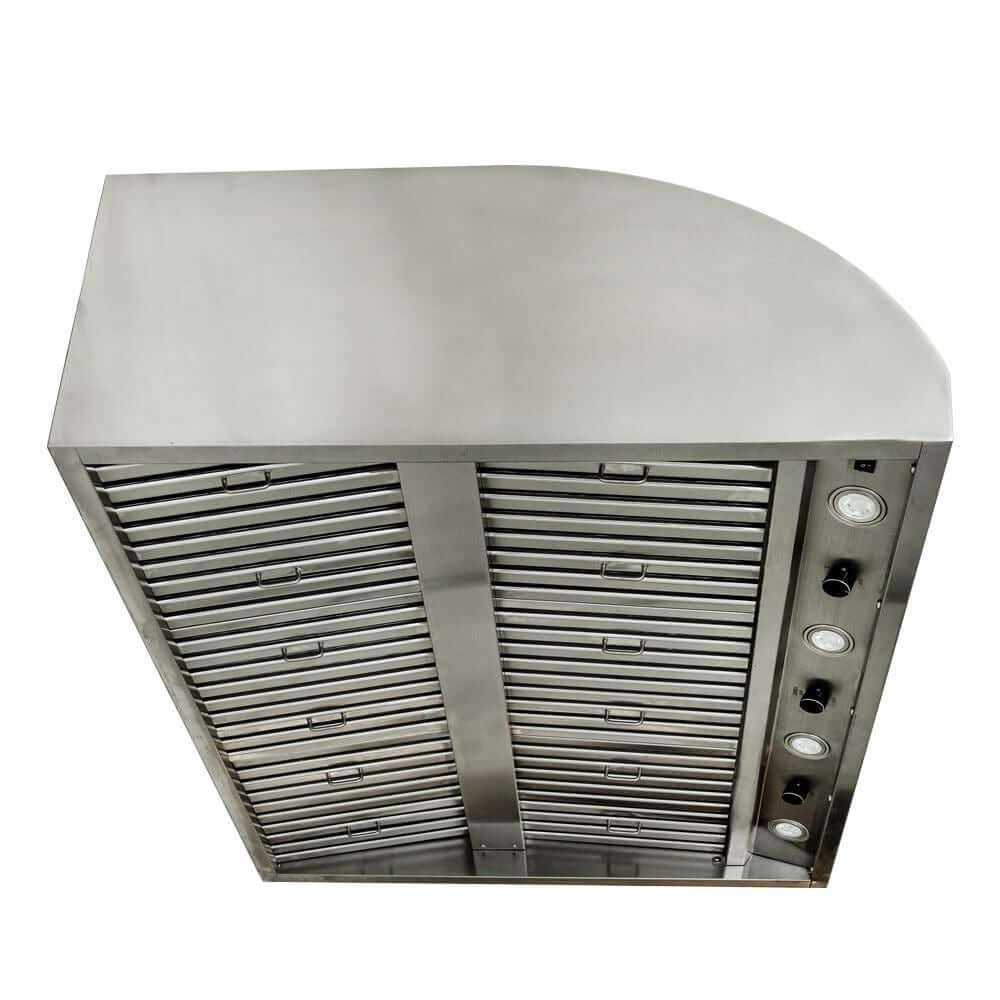 Blaze - BLZ-42-VHOOD - 42-Inch Stainless Steel 2000 CFM Outdoor Vent Hood - Underneath View