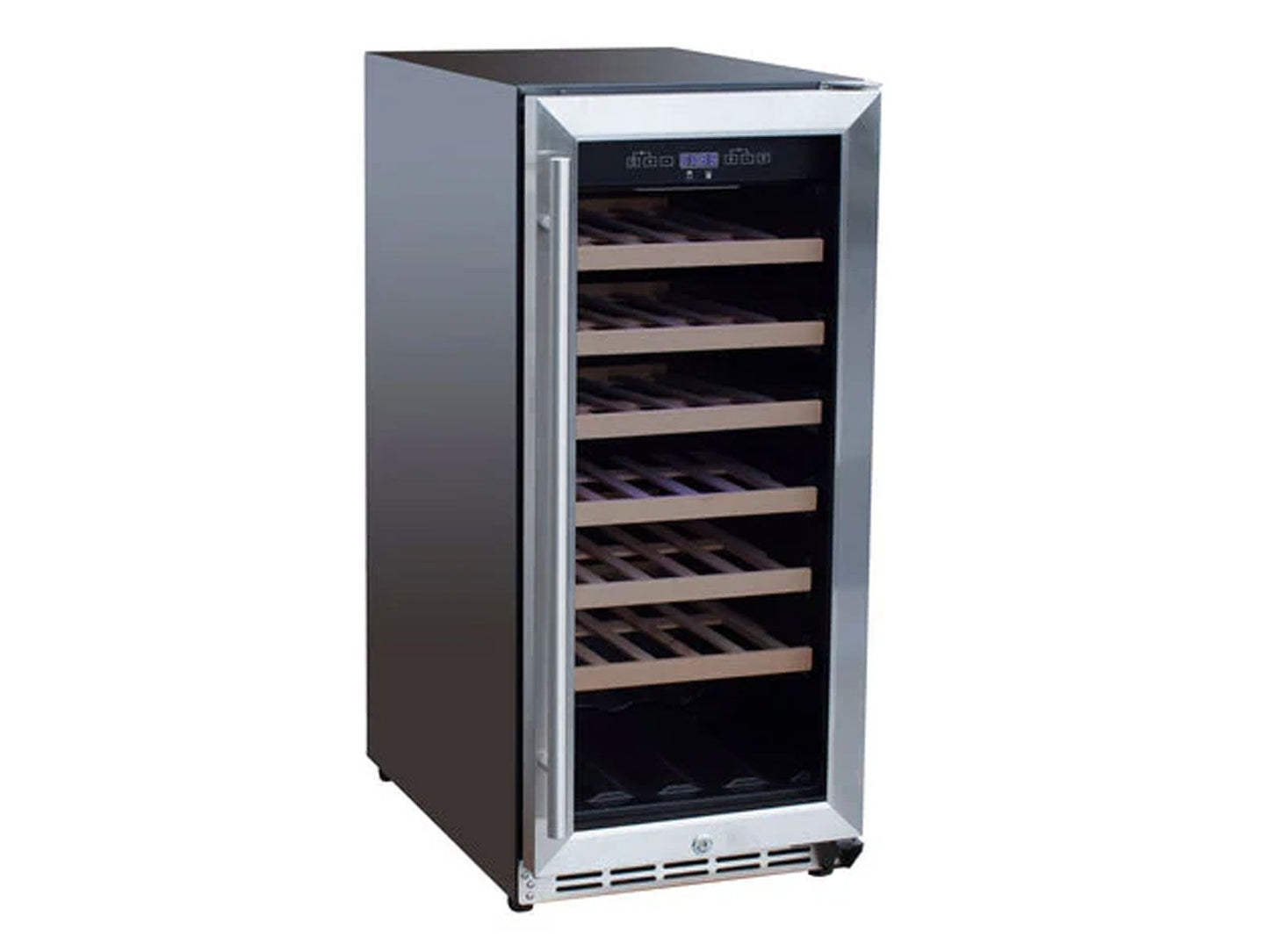 TrueFlame 15-Inch Outdoor Rated Wine Cooler - TF-RFR-15W