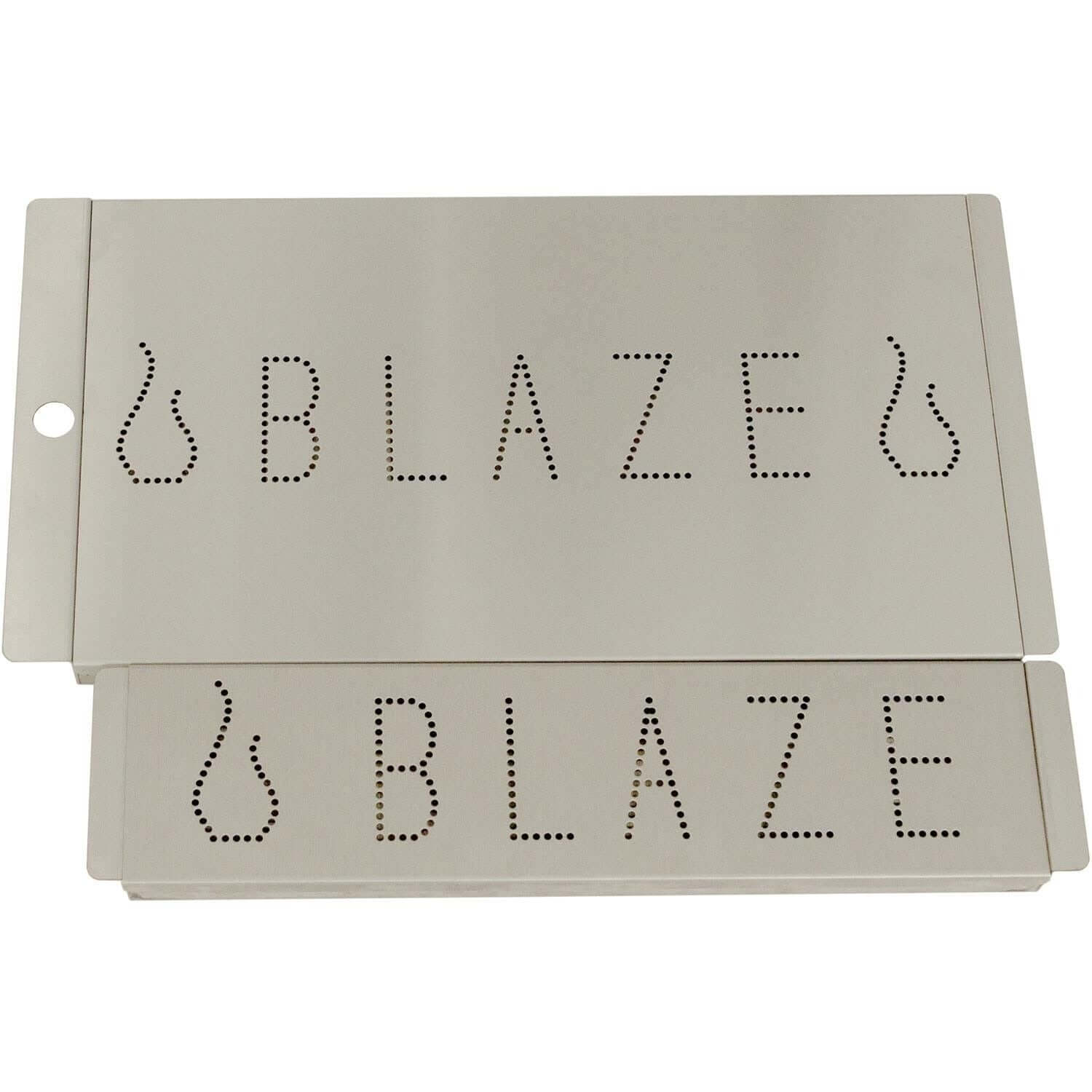 Blaze BLZ-XL-PROSMBX Professional LUX Extra Large Stainless Steel Smoker Box - Size Comparison With The Standard Size Blaze Pro Smoker Box