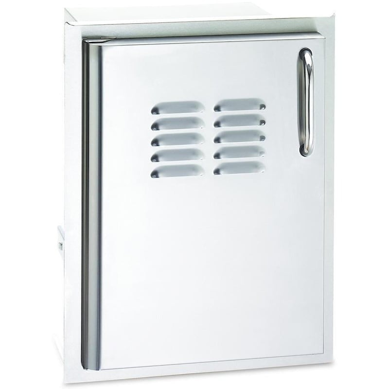 Fire Magic Select 14 Inch Left-Hinged Single Access Door With Propane Tank Storage