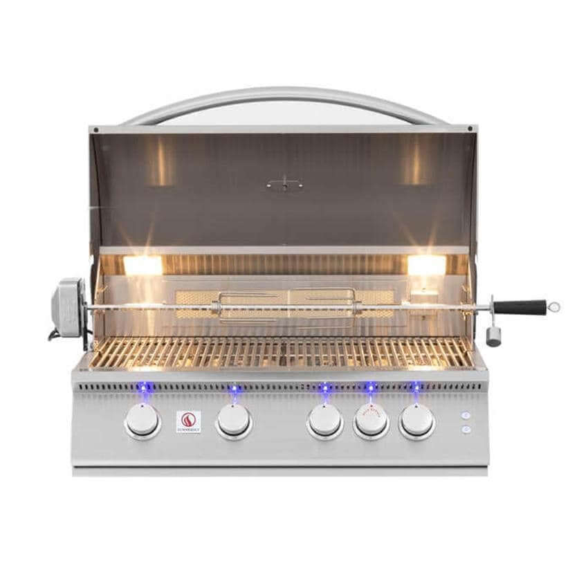 Summerset SIZPRO32 32 Inch Grill - Open