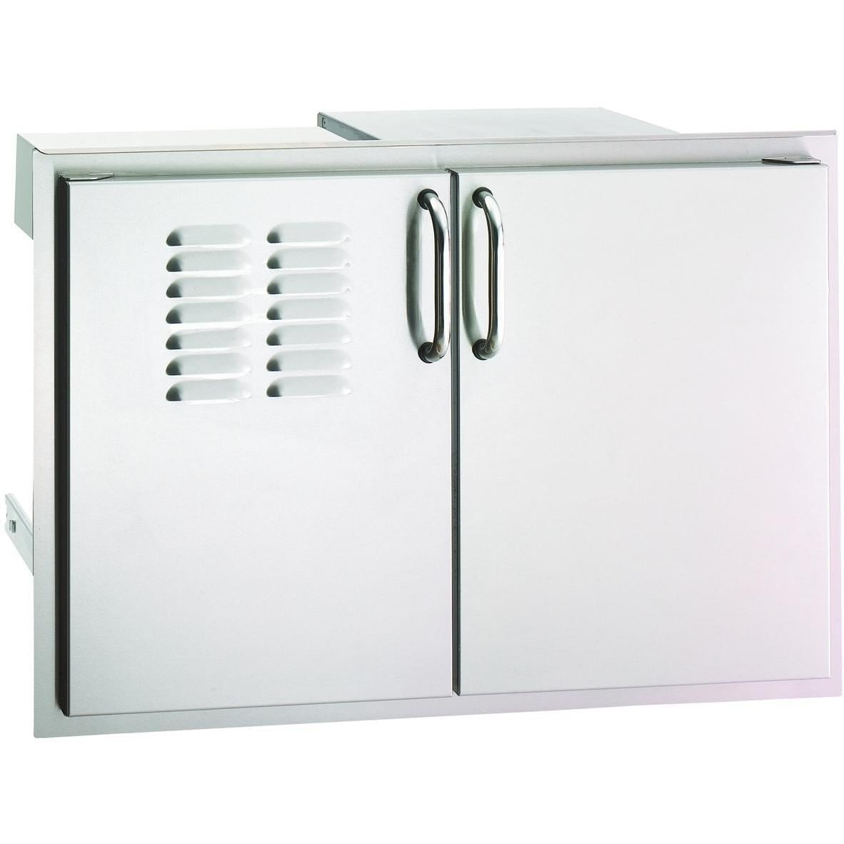 Fire Magic Select 30 Inch Double Access Door With Drawers And Propane Tank Storage