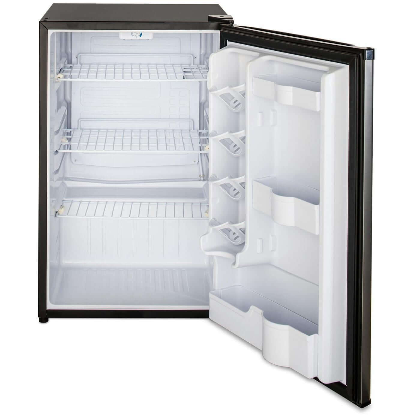 Blaze BLZ-SSRF126 20-Inch 4.4 Cu. Ft. Compact Refrigerator W/ Recessed Handle - Door Open