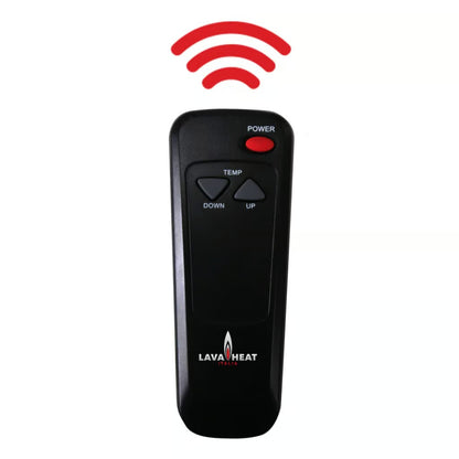 Lava Heat 2G Triangle Flame Tower Heater 92.5-inch 66 K BTU Remote Control Push Button Ignition Stainless Steel Natural Gas - AL8RGS - Remorte