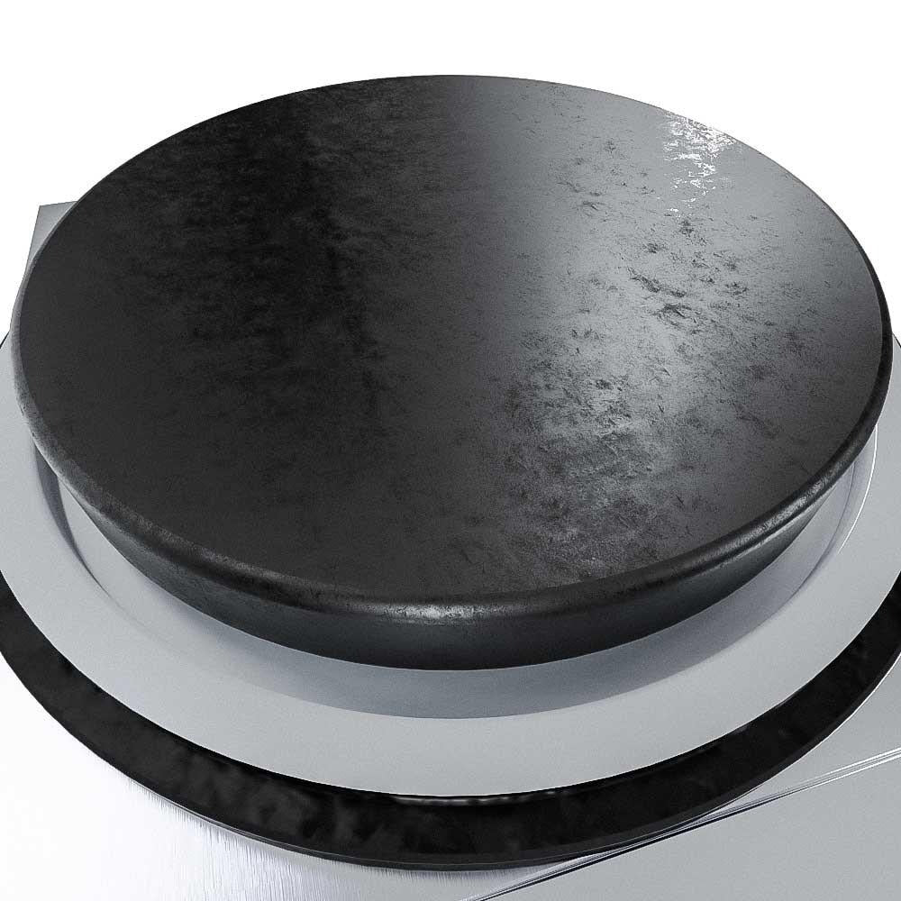 Sunstone SUN24PCB-GD 24 Inch Power Cirque "Solid Steel Griddle" - Griddle Detail