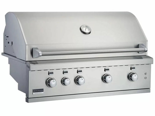 Broilmaster 42-Inch Stainless Steel Built-In Gas Grill - BSG424N - Front View