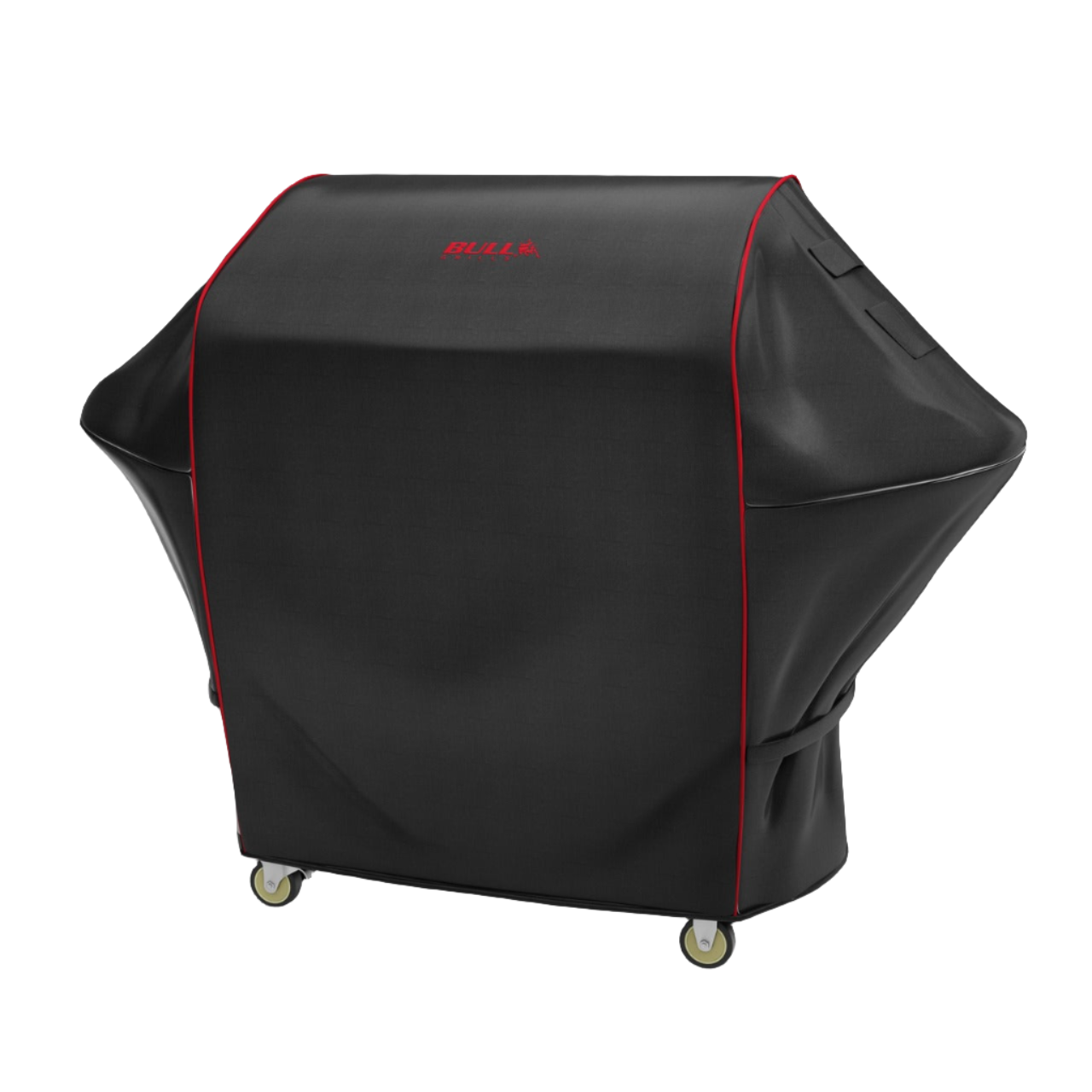 Bull Cover, Grill Cart 30" Bull Premium Cover/Black Red Piping & Stitched Logo, Box - 72012