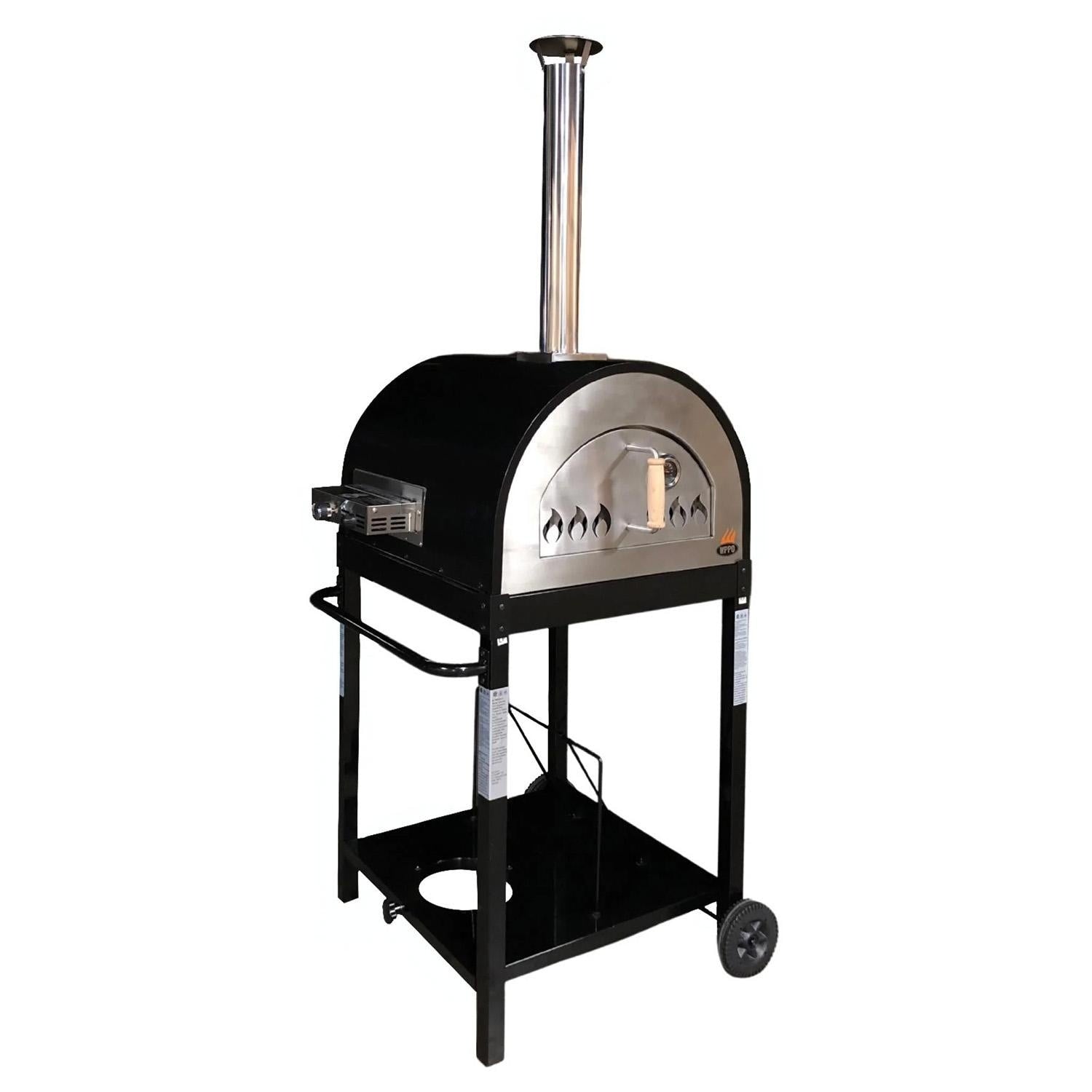WPPO Complete Gas Burner for WKE-04 Ovens - WKEA-04-GAS - Installed - White Background