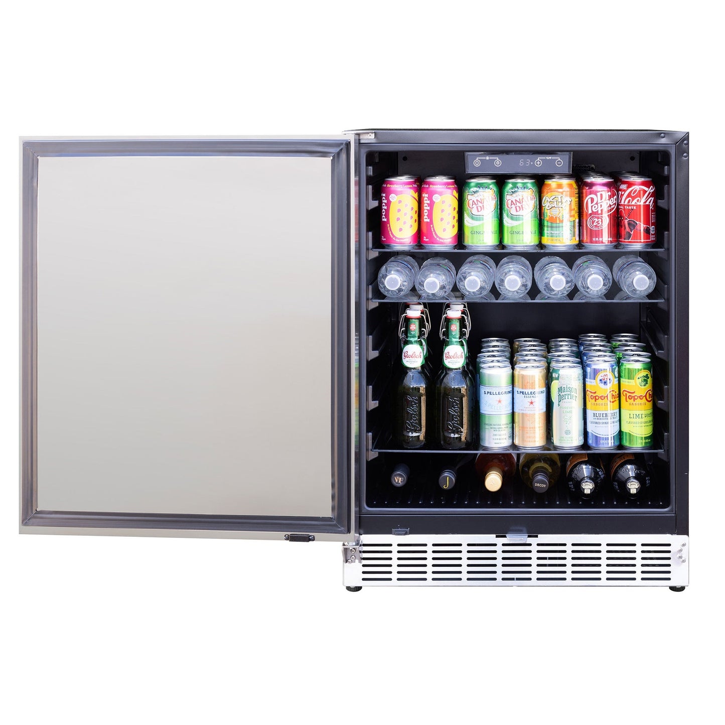 24" Outdoor Rated Refrigerator / Right Handle - RFR-24S-AR - Drink In