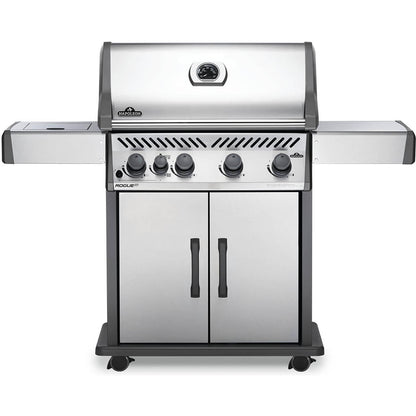 Napoleon Rogue RXT525SIBPSS-1 XT 525 SIB Propane Gas Grill with Infrared Side Burner - Stainless Steel