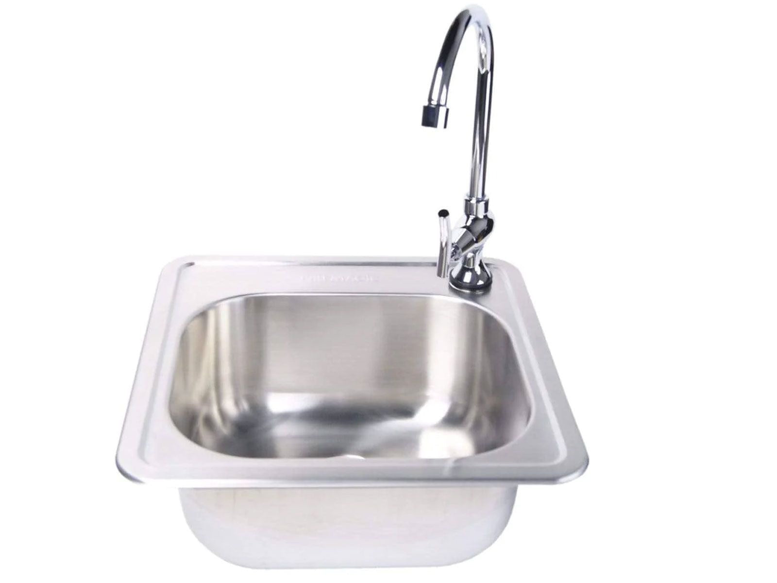Fire Magic Stainless Steel Faucet - 3588 - Installed View