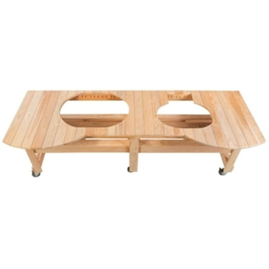 Primo Grill Cypress All Event Grill Table for Oval X-Large and Oval Junior (incl PG00400) - PG00604