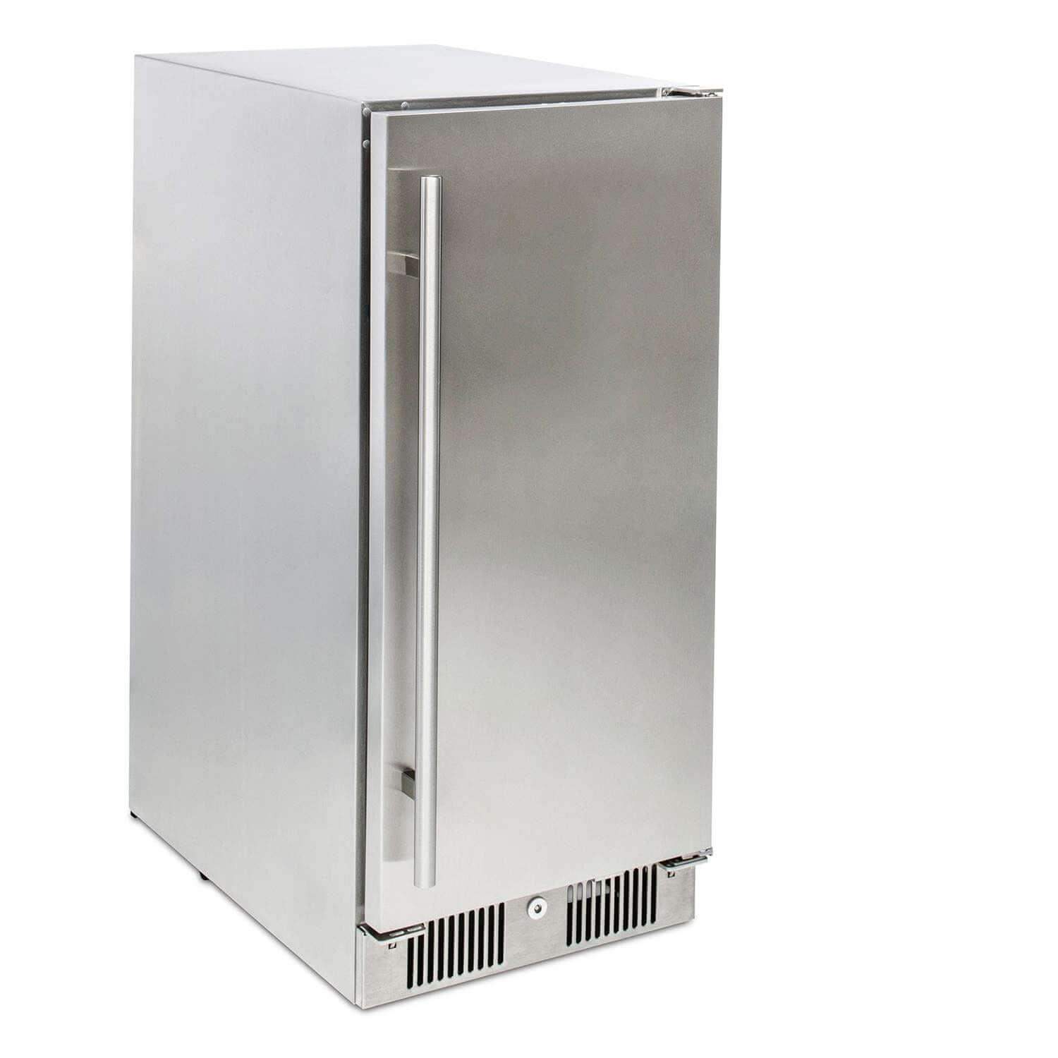 Blaze BLZ-SSRF-15 15-Inch 3.2 Cu. Ft. Outdoor Rated Compact Refrigerator - Side View