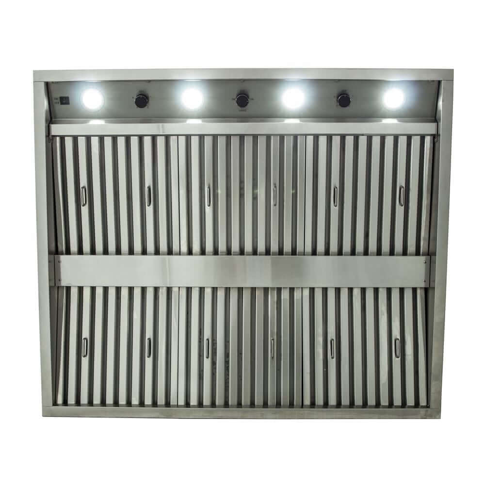 Blaze - BLZ-42-VHOOD - 42-Inch Stainless Steel 2000 CFM Outdoor Vent Hood - Improved Baffles