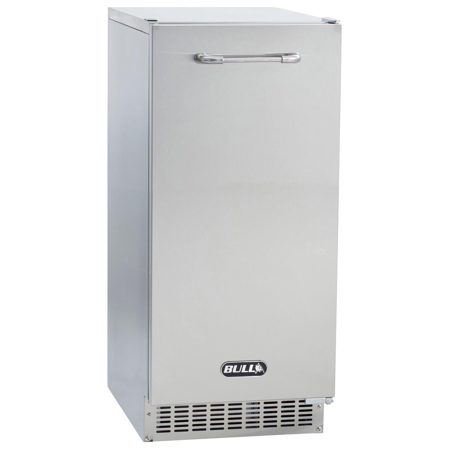 Bull 13200 60 Lb. 15-Inch Outdoor Rated Commercial Ice Maker With Gravity Drain