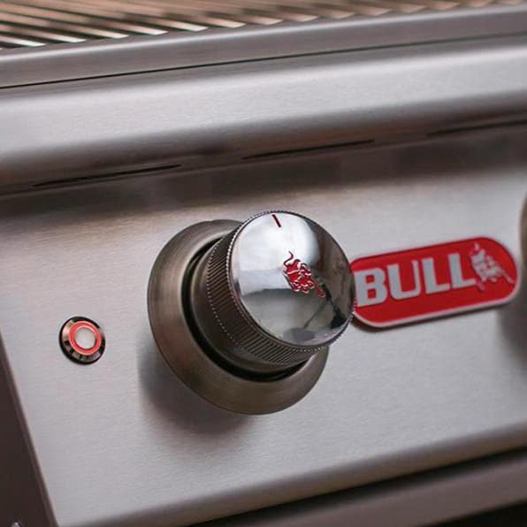 Bull 8700 Lonestar Select 32-Inch 4-Burner Freestanding Grill - Control Knob & Interior Lights Button