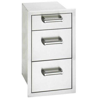 Fire Magic Premium Flush 14 Inch Triple Access Drawer