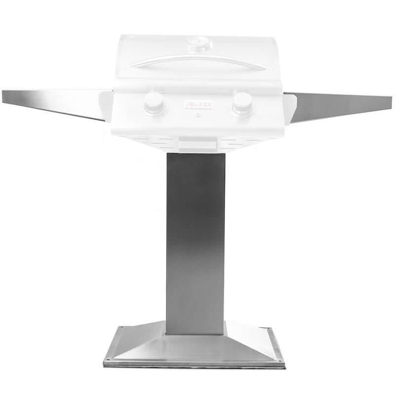 Blaze BLZ-ELEC21-BASE Pedestal Base With Side Shelves For Blaze 21-Inch Portable Electric Grill