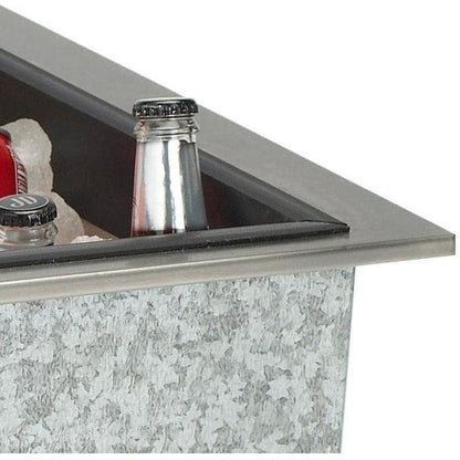 Bull Stainless Steel Built-In Outdoor Ice Chest - Detailed View