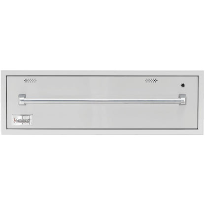 Summerset 36-Inch Built-In 120V Electric Outdoor Warming Drawer - SSWD-36