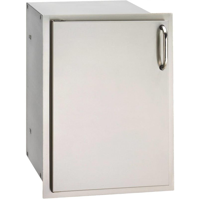 Fire Magic Select 14 Inch Left-Hinged Enclosed Cabinet Storage With Drawers