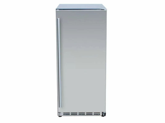 Summerset 15-Inch Outdoor Rated Fridge with Stainless Door - RFR-15S - Front View