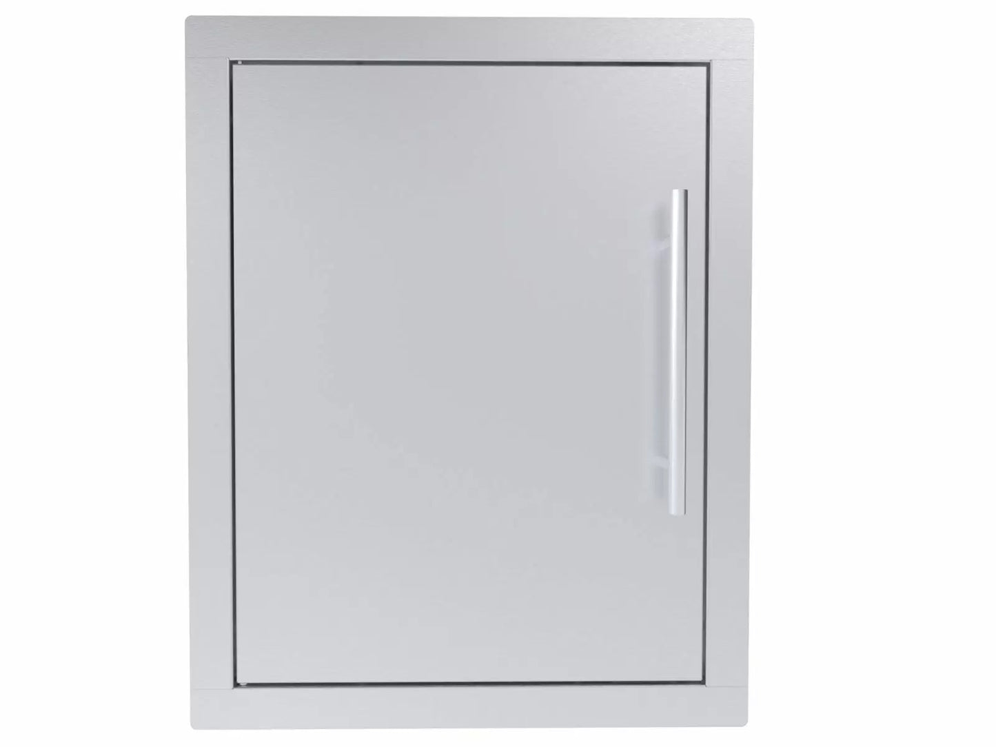 Sunstone Texan Series 16-Inch Stainless Steel Reversible Door - TEX-16SD - Front View