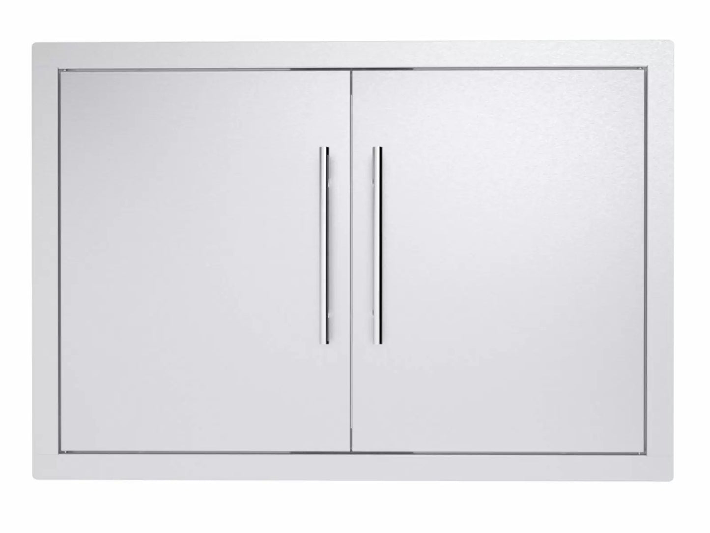 Sunstone Texan Series 30-Inch Stainless Steel Double Access Doors - TEX-DD30 - Front View