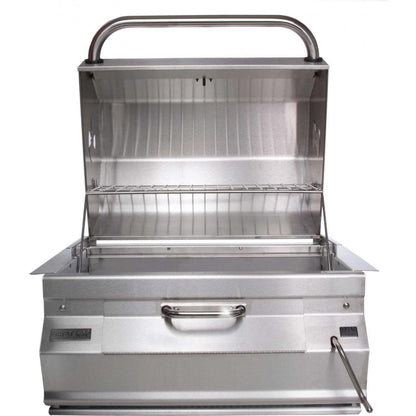 Fire Magic Legacy Charcoal Grill - Open Hood