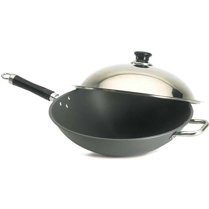 Fire Magic Wok With Stainless Steel Cover