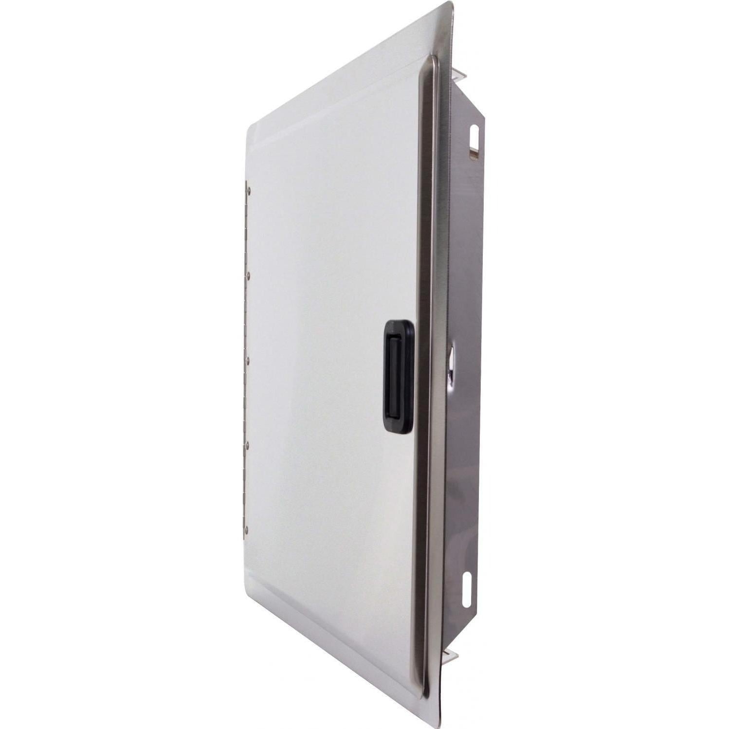 Fire Magic Legacy 18 Inch Stainless Single Access Door - Side View