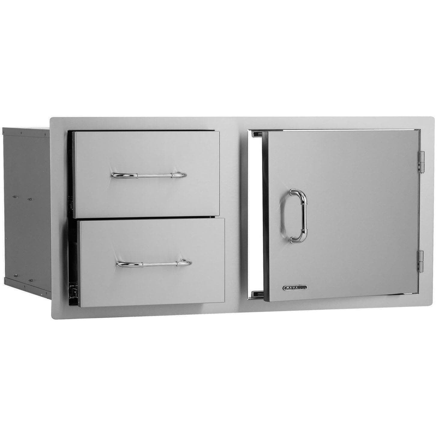 Bull 38-Stainless Steel Access Door & Double Drawer Combo - 55875