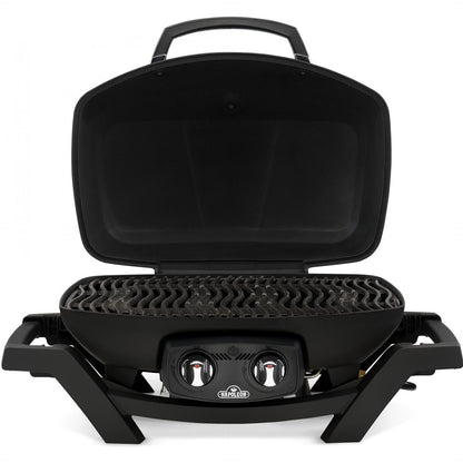 Napoleon TravelQ Pro 285 Gas Grill - Lid Open