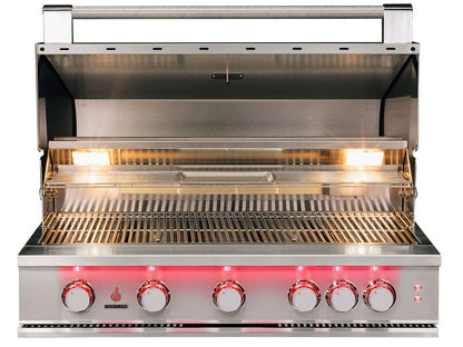 TrueFlame 40-Inch 5-Burner Built-In Gas Grill - TF40