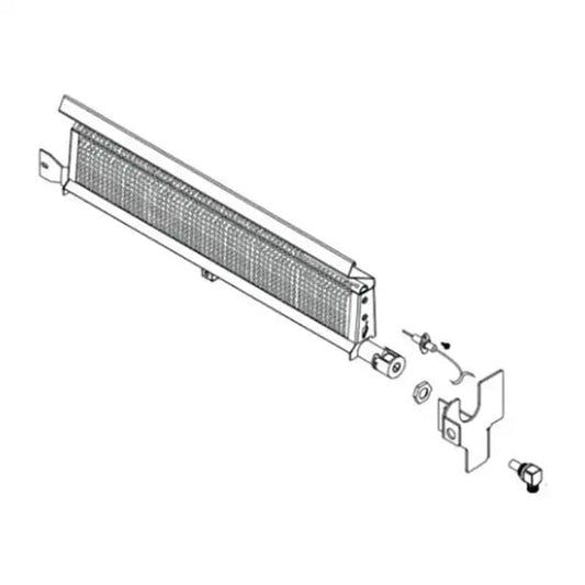 Fire Magic Backburner Assembly for Aurora A430 and A530 - 24130-11