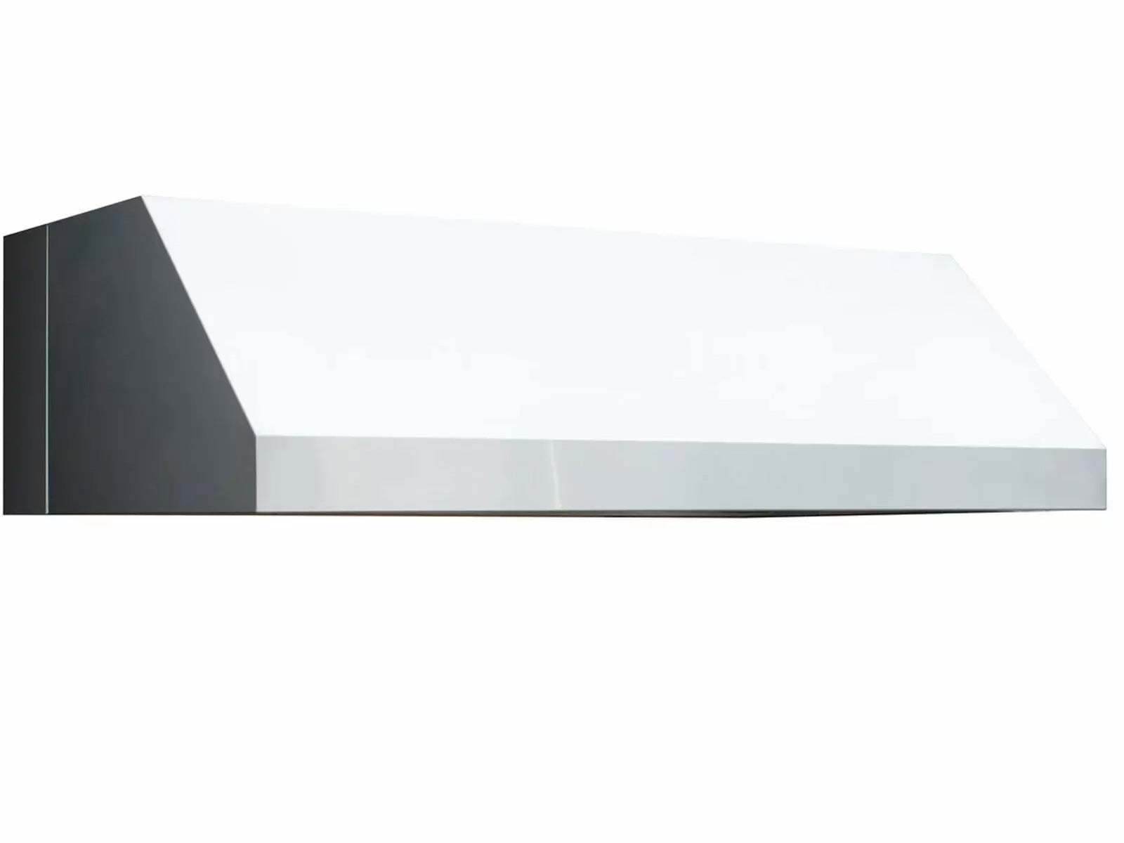 Summerset 60-Inch Stainless Steel Outdoor Rated 1200 CFM Vent Hood - SSVH-60 - Angled View